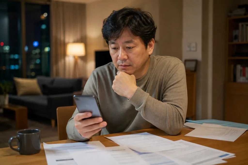 개인회생 중 대출 가능 여부 안내 이미지
