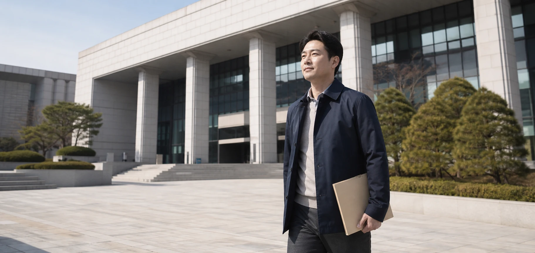 개인회생 신청 자격 조건 관련 자료를 검토하는 모습